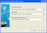PowerPoint Slide Show to Flash Converter